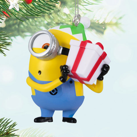 Mini Minions Just a Little Shake 2024 Hallmark Keepsake Ornament, 1" Hallmark Keepsake Ornament Hallmark   