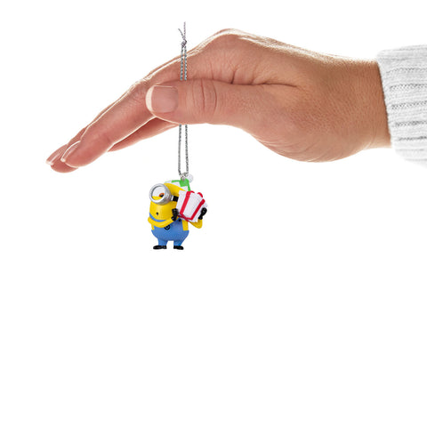 Mini Minions Just a Little Shake 2024 Hallmark Keepsake Ornament, 1" Hallmark Keepsake Ornament Hallmark   