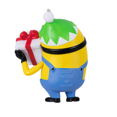 Mini Minions Just a Little Shake 2024 Hallmark Keepsake Ornament, 1" Hallmark Keepsake Ornament Hallmark   