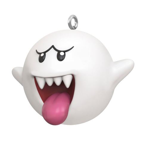 Mini Nintendo Super Mario™ Boo 2024 Hallmark Keepsake Ornament, 0.98" Hallmark Keepsake Ornament Hallmark Default Title  