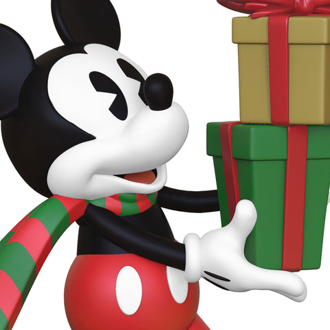 Mini Disney Mickey Mouse Mickey's Special Delivery 2024 Hallmark Keepsake Ornament, 1.16" Hallmark Keepsake Ornament Hallmark   