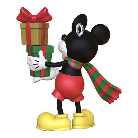 Mini Disney Mickey Mouse Mickey's Special Delivery 2024 Hallmark Keepsake Ornament, 1.16" Hallmark Keepsake Ornament Hallmark   