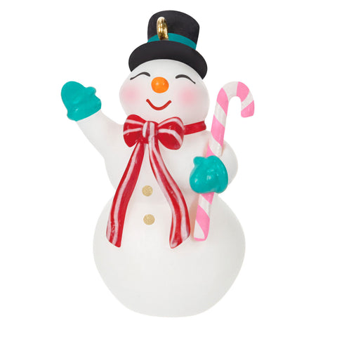 Mini Nostalgic Snowman 2024 Hallmark Keepsake Ornament, 1.45" Hallmark Keepsake Ornament Hallmark Default Title  