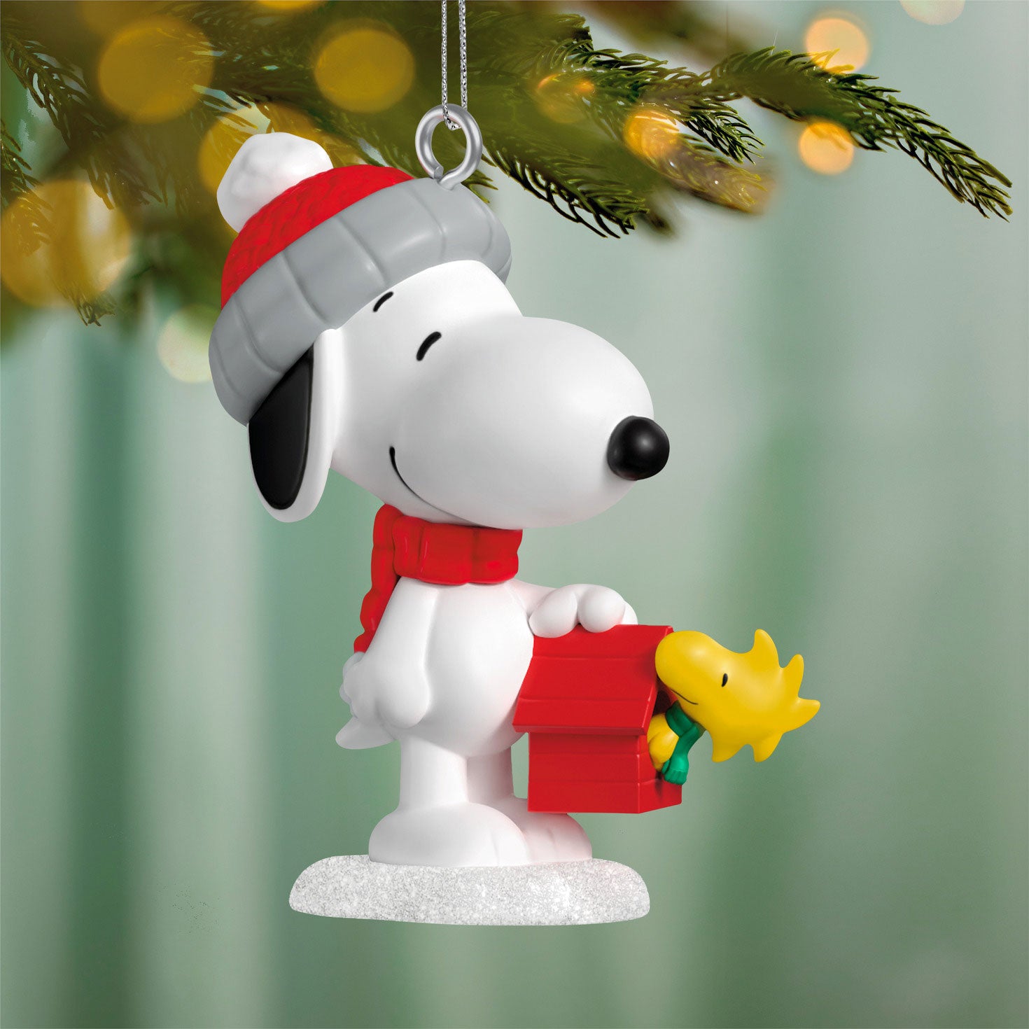 Hallmark Mini Peanuts® Winter Fun With Snoopy Ornament, 1.25