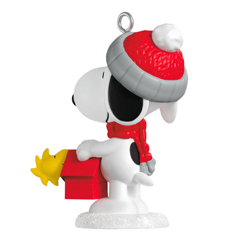 Hallmark Mini Peanuts® Winter Fun With Snoopy Ornament, 1.25" Hallmark