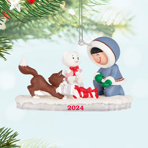 Frosty Friends 2024 2024 Hallmark Keepsake Ornament Hallmark Keepsake Ornament Hallmark   