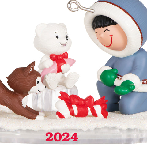 Frosty Friends 2024 2024 Hallmark Keepsake Ornament Hallmark Keepsake Ornament Hallmark   