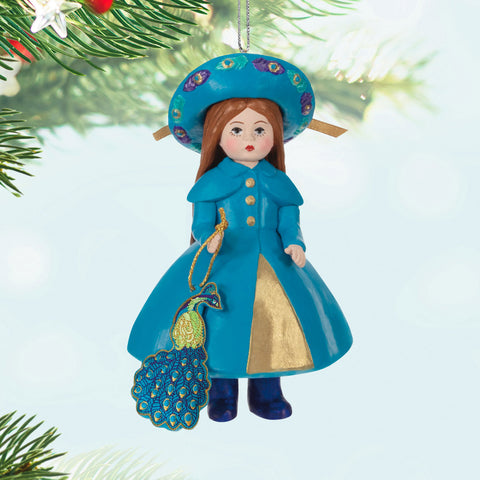 Madame Alexander® Peacock Princess 2024 Hallmark Keepsake Ornament Hallmark Keepsake Ornament Hallmark   