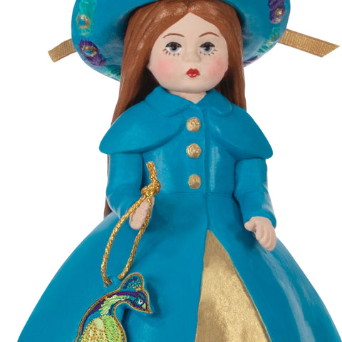 Madame Alexander® Peacock Princess 2024 Hallmark Keepsake Ornament Hallmark Keepsake Ornament Hallmark   