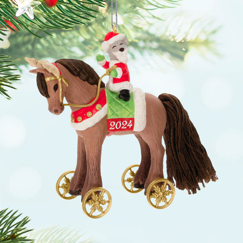 A Pony for Christmas 2024 2024 Hallmark Keepsake Ornament Hallmark Keepsake Ornament Hallmark   