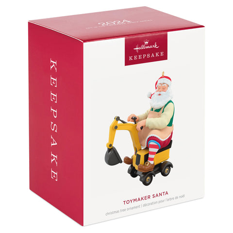 Toymaker Santa 2024 Hallmark Keepsake Ornament Hallmark Keepsake Ornament Hallmark   