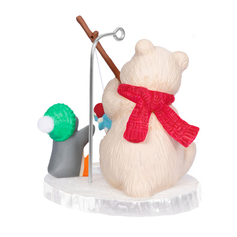 Snowball and Tuxedo Fishing Friends 2024 Hallmark Keepsake Ornament Hallmark Keepsake Ornament Hallmark   