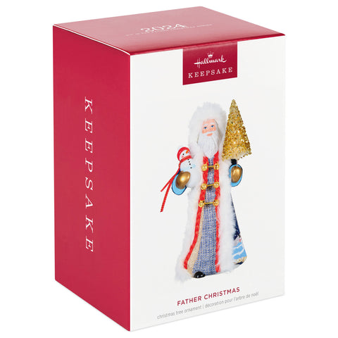 Father Christmas 2024 Hallmark Keepsake Ornament Hallmark Keepsake Ornament Hallmark   