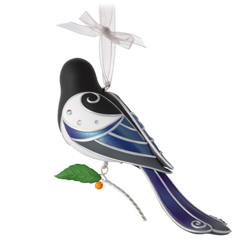 Hallmark The Beauty of Birds Black-Billed Magpie Ornament Hallmark
