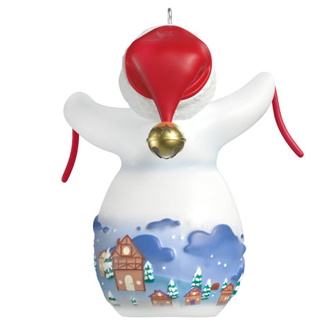 Hallmark Snowtop Lodge Belle V. Holliday Porcelain Ornament Hallmark