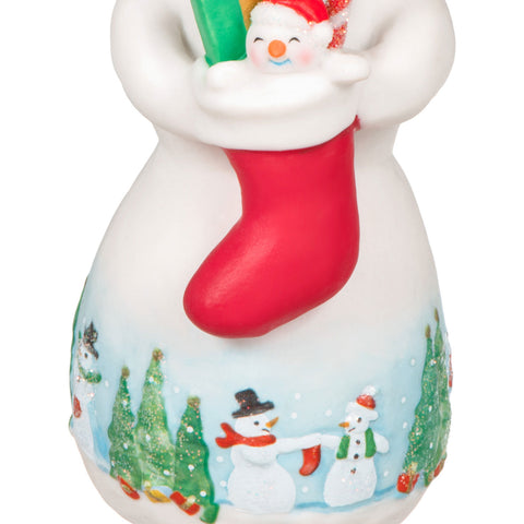 Snowtop Lodge Noelle T. Klaus Porcelain 2024 Hallmark Keepsake Ornament Hallmark Keepsake Ornament Hallmark   