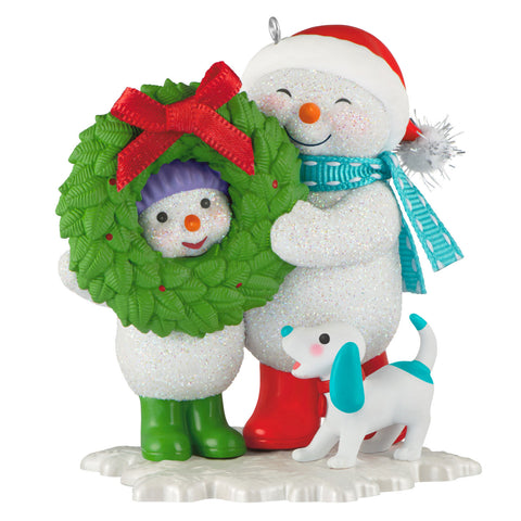 Hallmark Making Memories Welcoming Wreath Ornament Hallmark