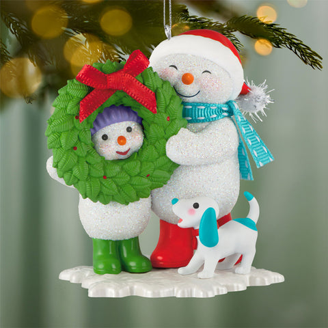 Hallmark Making Memories Welcoming Wreath Ornament Hallmark