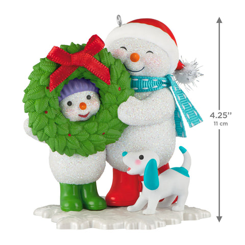 Hallmark Making Memories Welcoming Wreath Ornament Hallmark