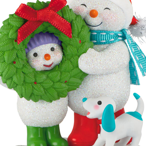 Hallmark Making Memories Welcoming Wreath Ornament Hallmark