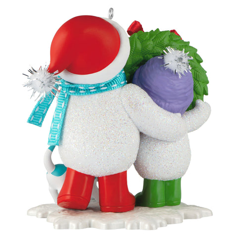 Hallmark Making Memories Welcoming Wreath Ornament Hallmark
