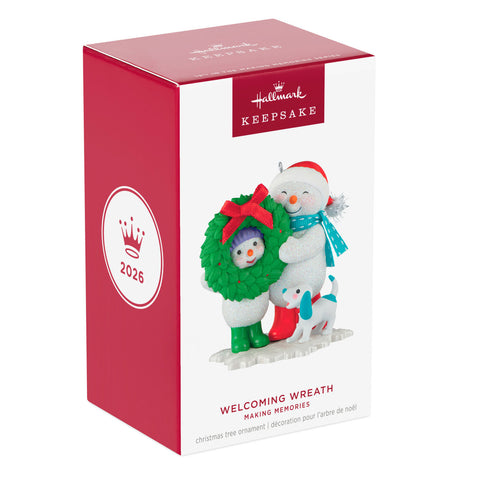 Hallmark Making Memories Welcoming Wreath Ornament Hallmark