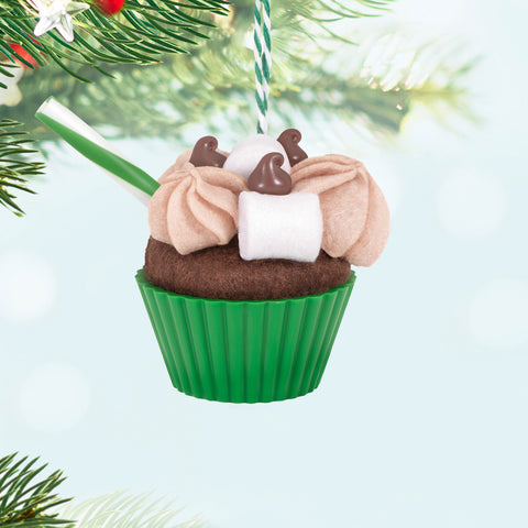 Christmas Cupcakes Cup of Cocoa 2024 Hallmark Keepsake Ornament Hallmark Keepsake Ornament Hallmark   