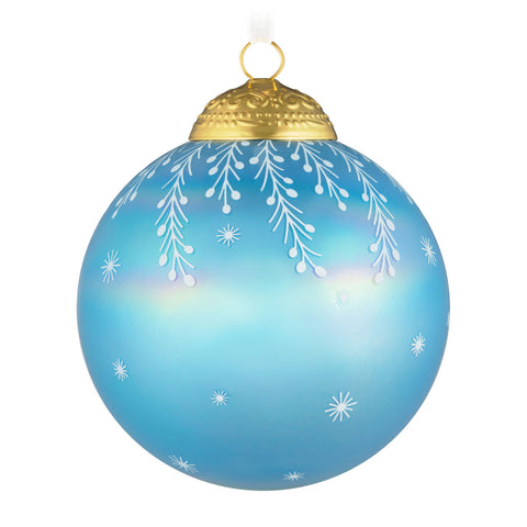 Hallmark Christmas Commemorative 2026 Ball Glass Ornament Hallmark