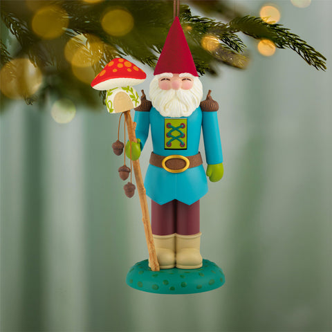 Hallmark Noble Nutcrackers Lord of Gnomeshire Ornament Hallmark