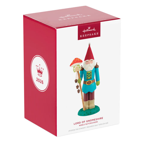 Hallmark Noble Nutcrackers Lord of Gnomeshire Ornament Hallmark