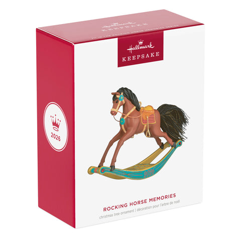 Hallmark Rocking Horse Memories 2026 Ornament Hallmark