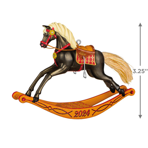 Rocking Horse Memories 2024 2024 Hallmark Keepsake Ornament Hallmark Keepsake Ornament Hallmark   