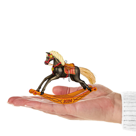 Rocking Horse Memories 2024 2024 Hallmark Keepsake Ornament Hallmark Keepsake Ornament Hallmark   