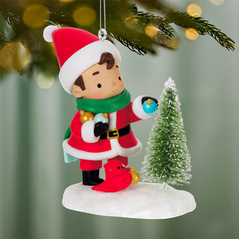 Hallmark Young Santa Ornament Hallmark
