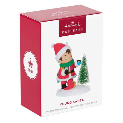 Hallmark Young Santa Ornament Hallmark