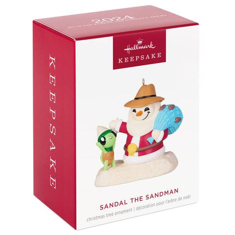 Sandal the Sandman 2024 Hallmark Keepsake Ornament Hallmark Keepsake Ornament Hallmark   