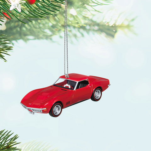 Classic American Cars 1968 Chevrolet® Corvette® L88 2024 Metal 2024 Hallmark Keepsake Ornament Hallmark Keepsake Ornament Hallmark   