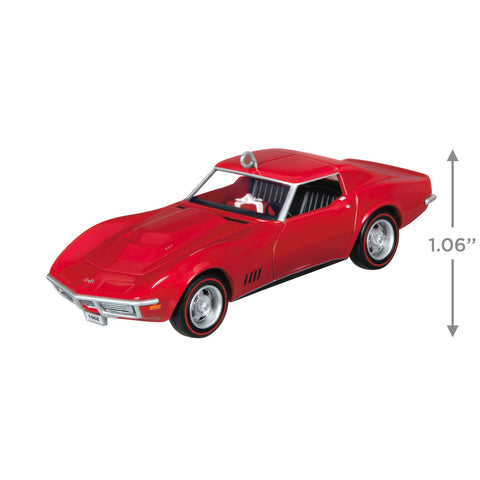 Classic American Cars 1968 Chevrolet® Corvette® L88 2024 Metal 2024 Hallmark Keepsake Ornament Hallmark Keepsake Ornament Hallmark   