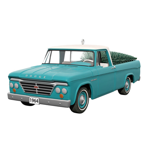 All-American Trucks 1964 Dodge D-100 2024 Metal 2024 Hallmark Keepsake Ornament Hallmark Keepsake Ornament Hallmark Default Title  