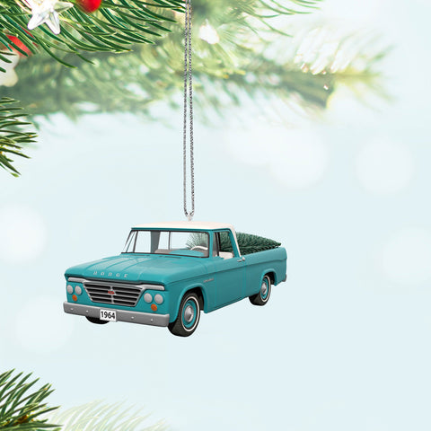 All-American Trucks 1964 Dodge D-100 2024 Metal 2024 Hallmark Keepsake Ornament Hallmark Keepsake Ornament Hallmark   