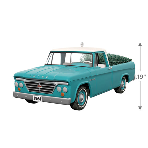 All-American Trucks 1964 Dodge D-100 2024 Metal 2024 Hallmark Keepsake Ornament Hallmark Keepsake Ornament Hallmark   