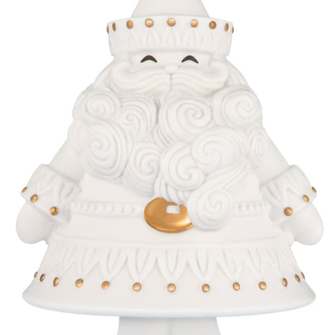 Hallmark Stunning Santas Porcelain Ornament Hallmark