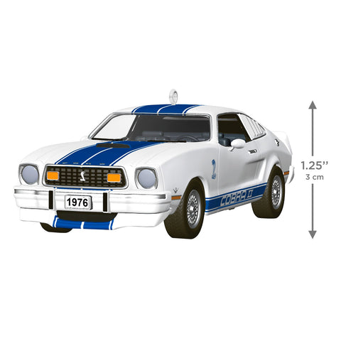 Hallmark Classic American Cars 1976 Ford Mustang Cobra II 2026 Metal Ornament Hallmark