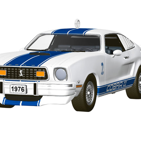 Hallmark Classic American Cars 1976 Ford Mustang Cobra II 2026 Metal Ornament Hallmark