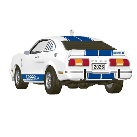 Hallmark Classic American Cars 1976 Ford Mustang Cobra II 2026 Metal Ornament Hallmark
