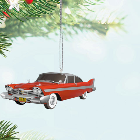 The Car's the Star Christine™ 1958 Plymouth Fury Metal 2024 Hallmark Keepsake Ornament Hallmark Keepsake Ornament Hallmark   