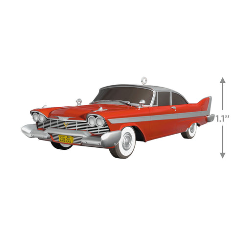 The Car's the Star Christine™ 1958 Plymouth Fury Metal 2024 Hallmark Keepsake Ornament Hallmark Keepsake Ornament Hallmark   