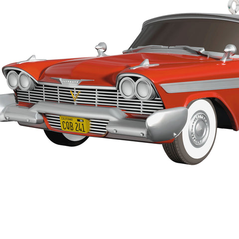 The Car's the Star Christine™ 1958 Plymouth Fury Metal 2024 Hallmark Keepsake Ornament Hallmark Keepsake Ornament Hallmark   