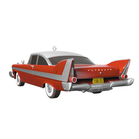 The Car's the Star Christine™ 1958 Plymouth Fury Metal 2024 Hallmark Keepsake Ornament Hallmark Keepsake Ornament Hallmark   