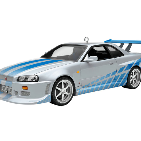 Hallmark The Car's the Star 2 Fast 2 Furious 1999 Nissan Skyline GT-R Metal Ornament Hallmark